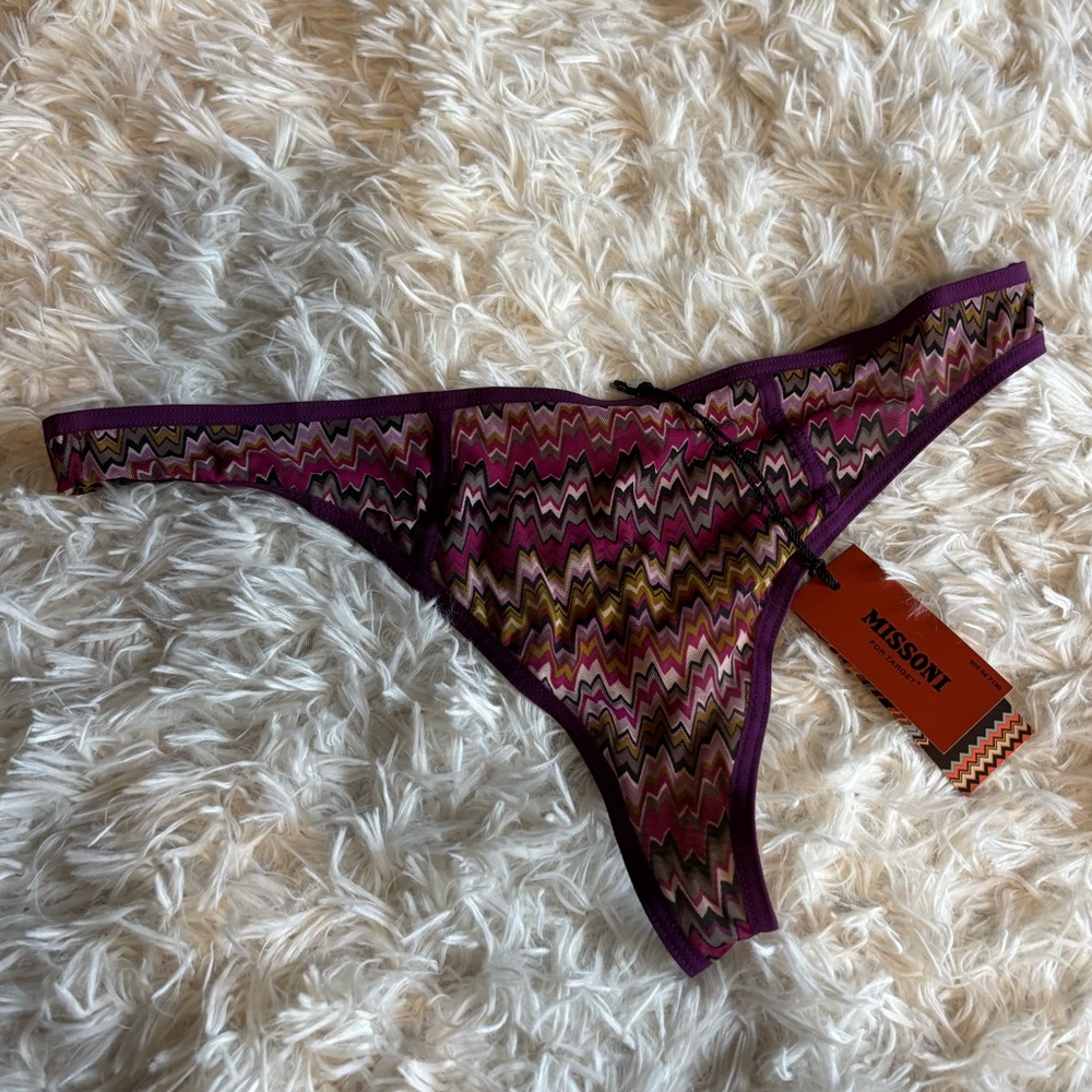 Missoni for Target XL mesh thong Brand new with tag